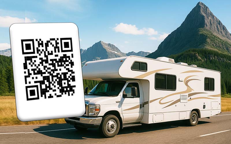Timbre IA con código QR para cualquier lugar